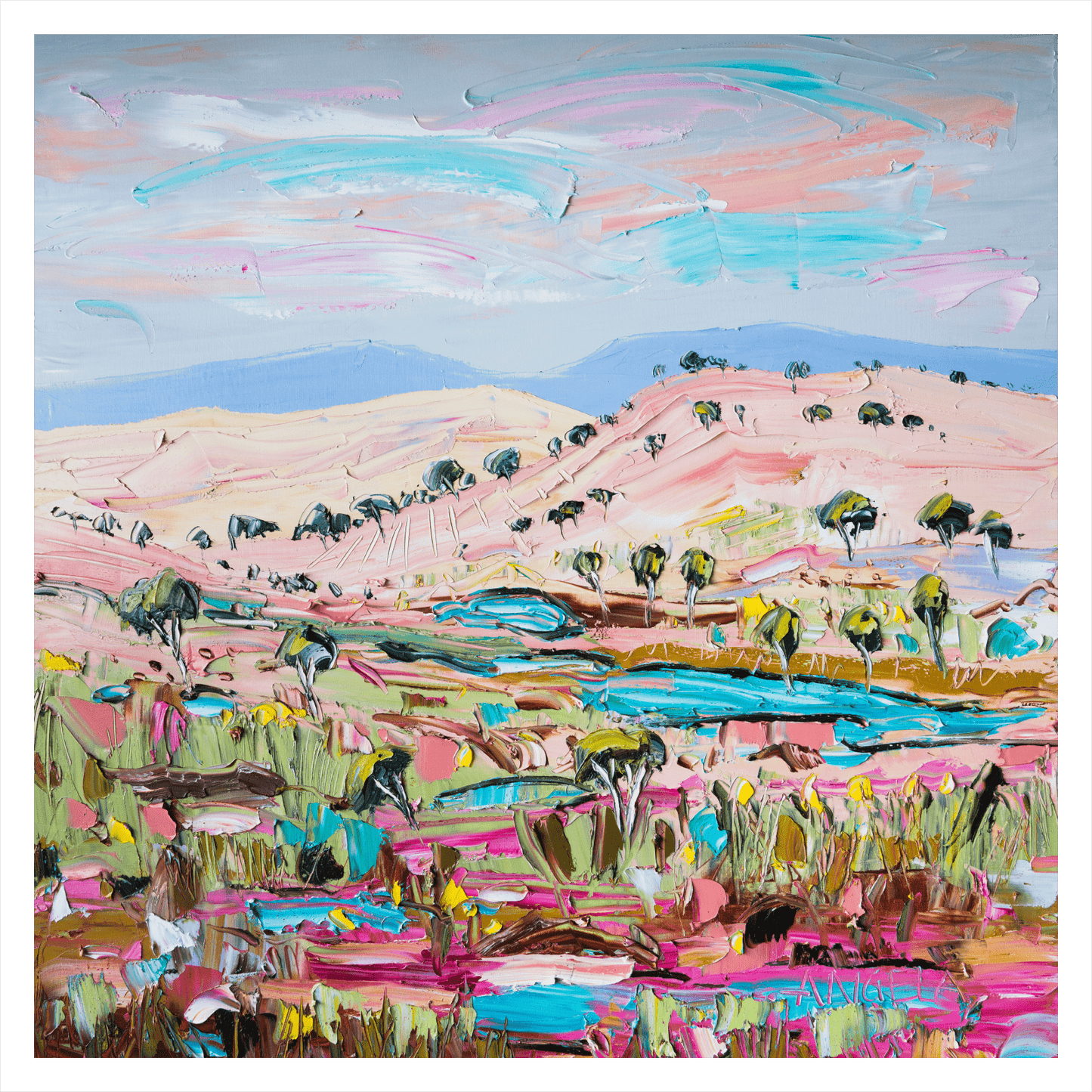 Mountain Dew - Fine Art Print - Gold Coast Gallery Of ArtAngela Hawkey