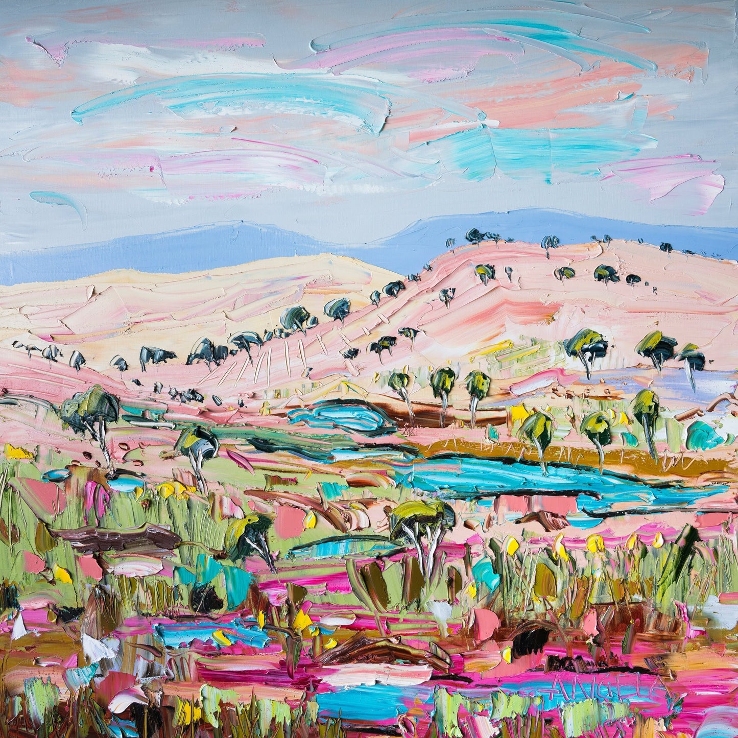 Mountain Dew - Fine Art Print - Gold Coast Gallery Of ArtAngela Hawkey