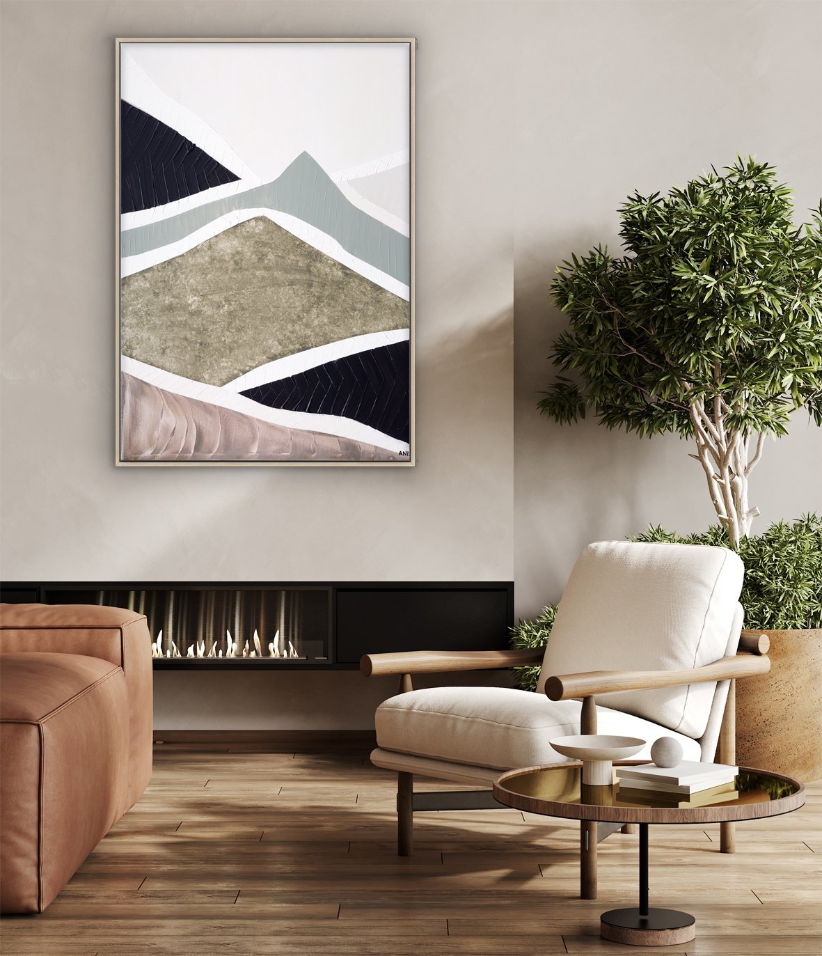 Mountain Ranges 2 - Gold Coast Gallery Of ArtAni Ipradjian