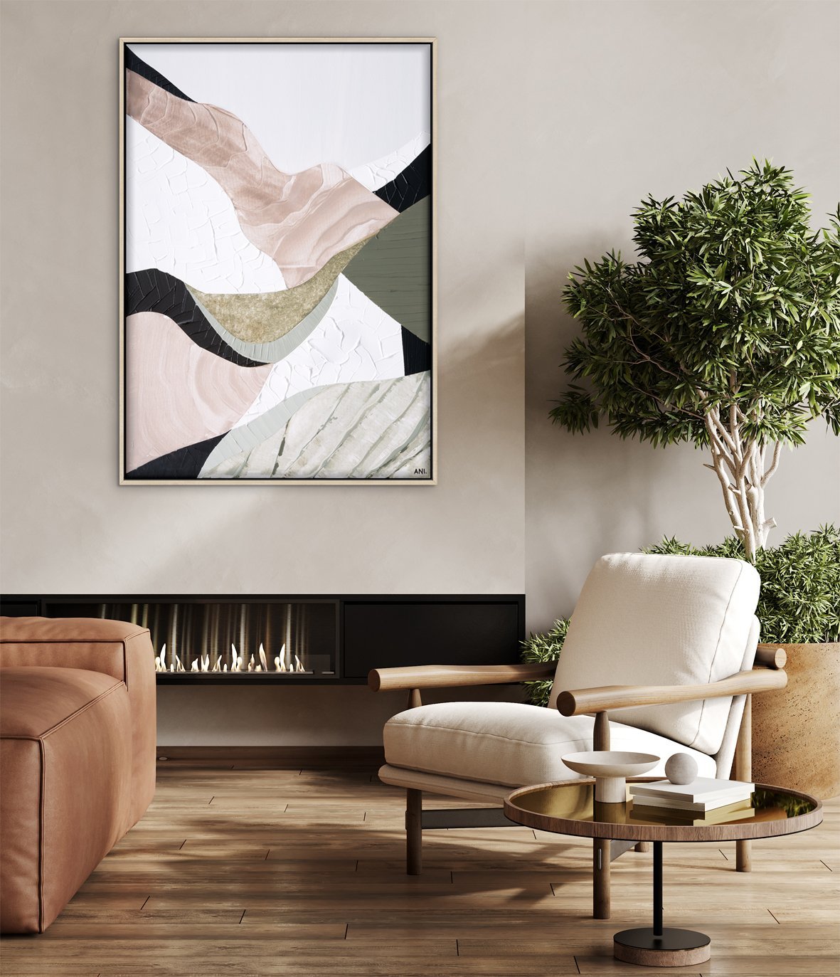Mountain Ranges 3 - Gold Coast Gallery Of ArtAni Ipradjian