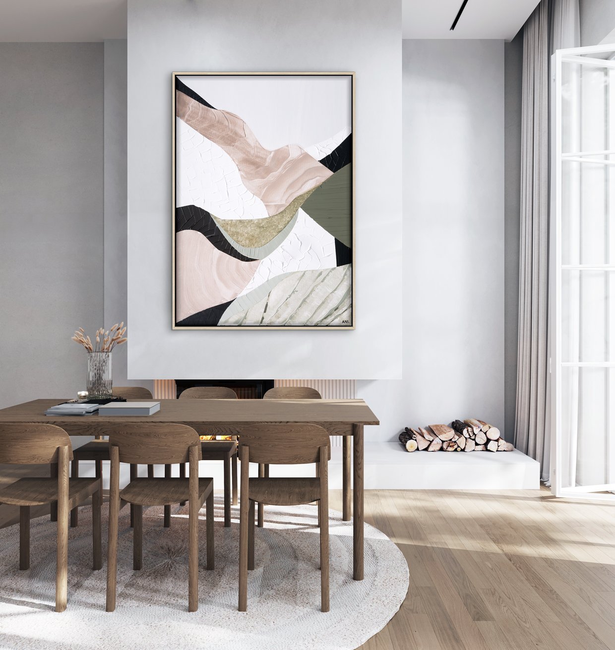 Mountain Ranges 3 - Gold Coast Gallery Of ArtAni Ipradjian