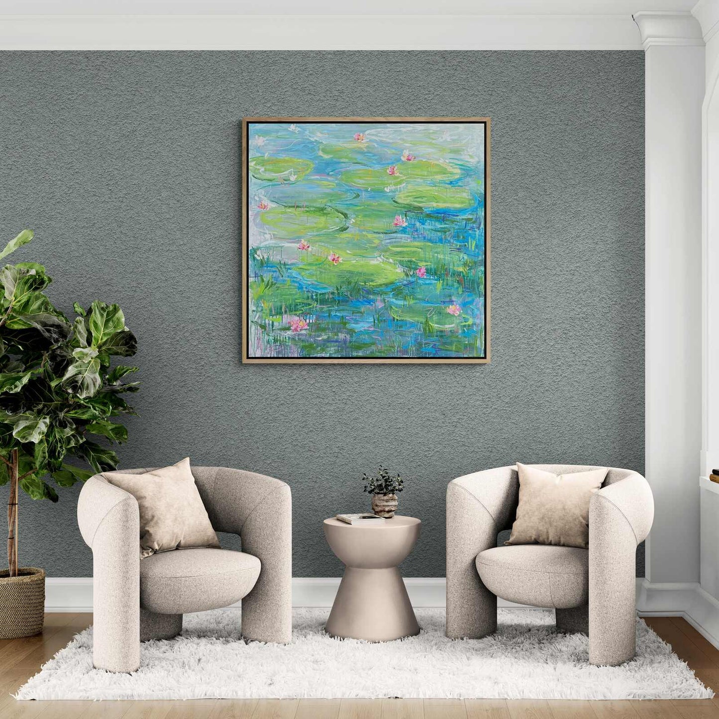 Moving Into Calmer Waters - Original Art - Gold Coast Gallery Of ArtBelinda Nadwie