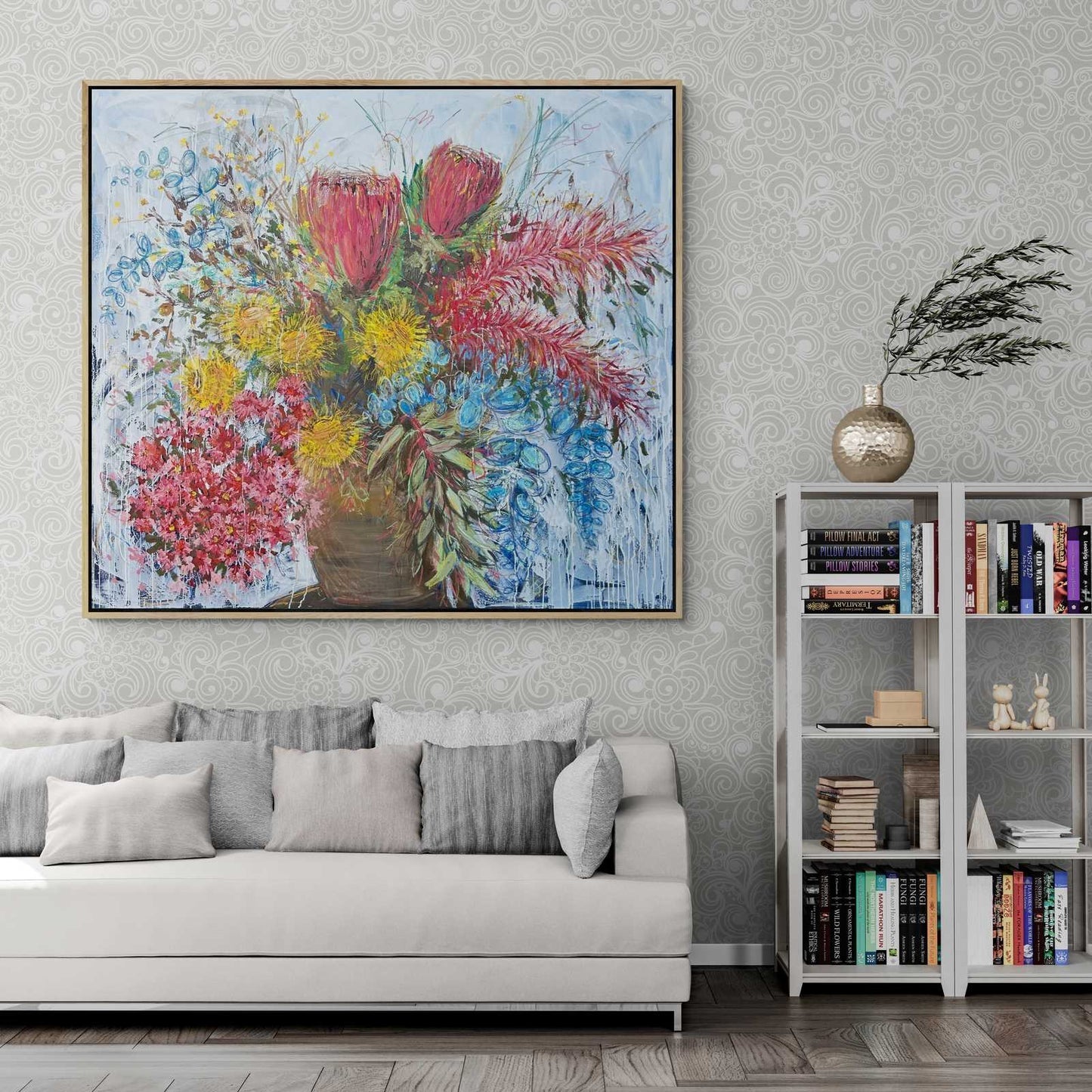 Native Blooms - Original Art - Gold Coast Gallery Of ArtBelinda Nadwie