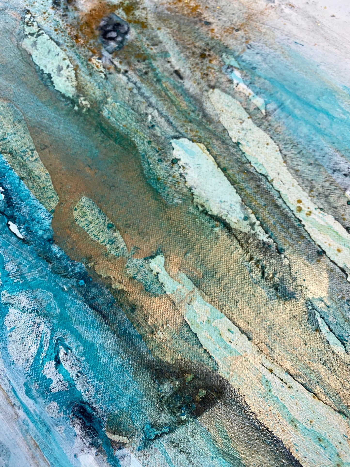 New Tide Running - Original Art - Gold Coast Gallery Of ArtOlivia Alexander