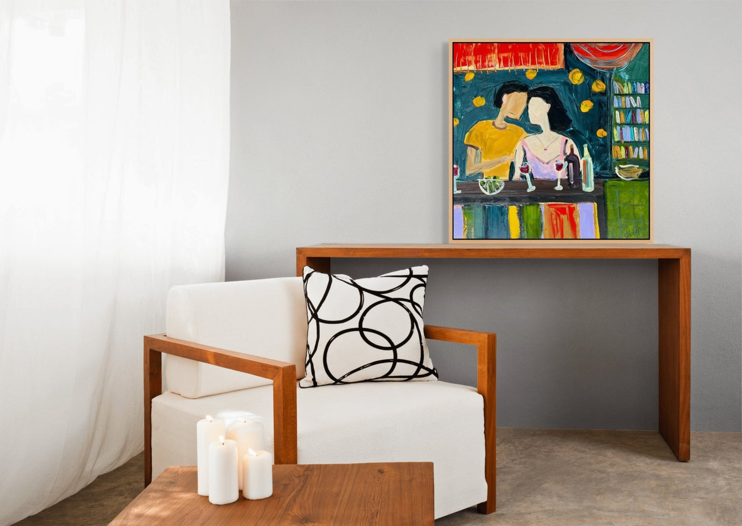 Night Out - Original Art - Gold Coast Gallery Of ArtDeakin Sharp