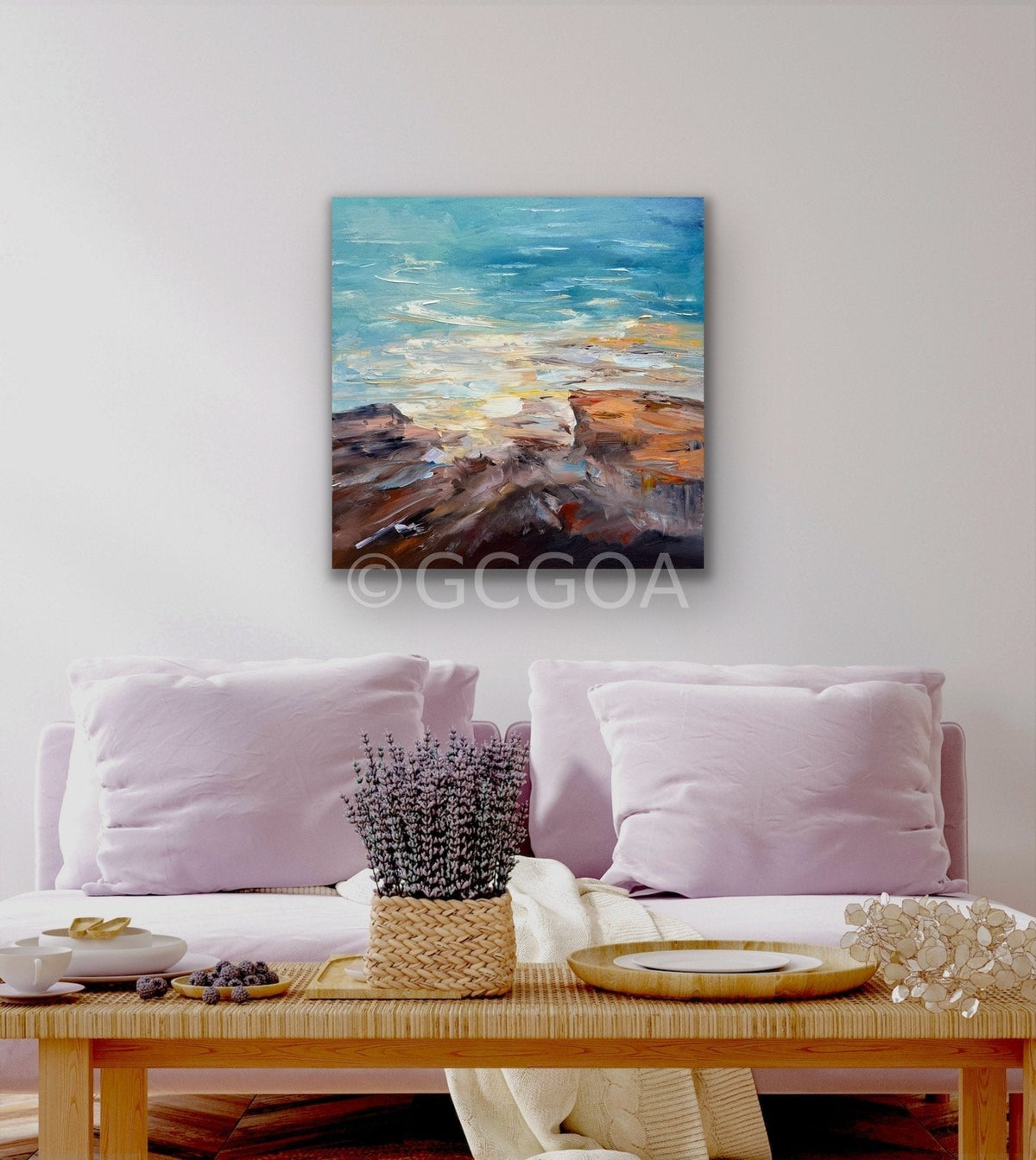 Ocean Stories No 2 - Original Art - Gold Coast Gallery Of ArtLiliana Gigovic