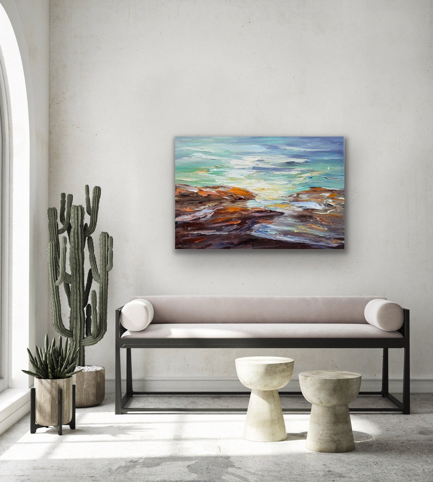 Ocean Stories. No 3 - Original Art - Gold Coast Gallery Of ArtLiliana Gigovic