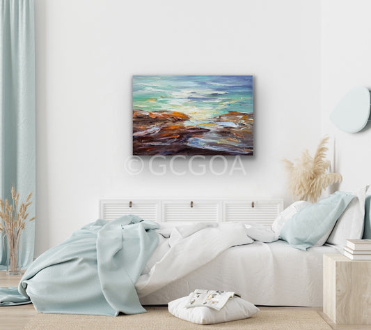 Ocean Stories. No 3 - Original Art - Gold Coast Gallery Of ArtLiliana Gigovic