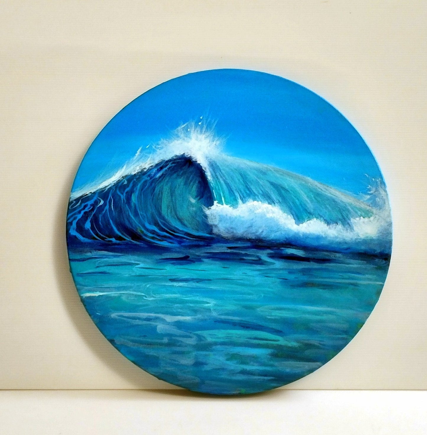 Ocean Wave Torquay Victoria - Original Art - Gold Coast Gallery Of ArtYvonne Wells