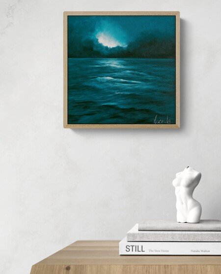 Ocean Whispers - Original Art - Gold Coast Gallery Of ArtLucinda Leveille