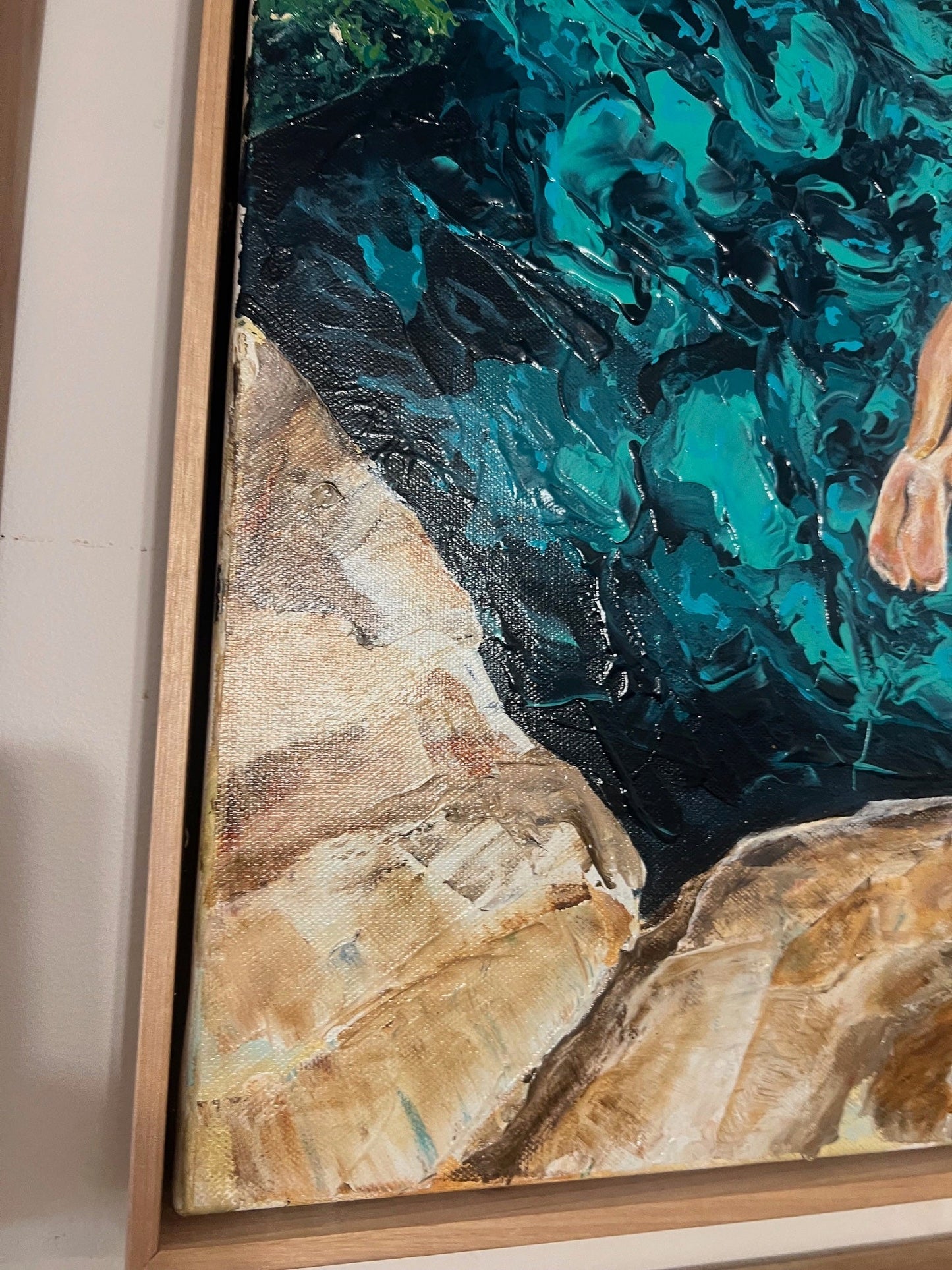 Ocean's Embrace - Original Art - Gold Coast Gallery Of ArtRachel Braybon