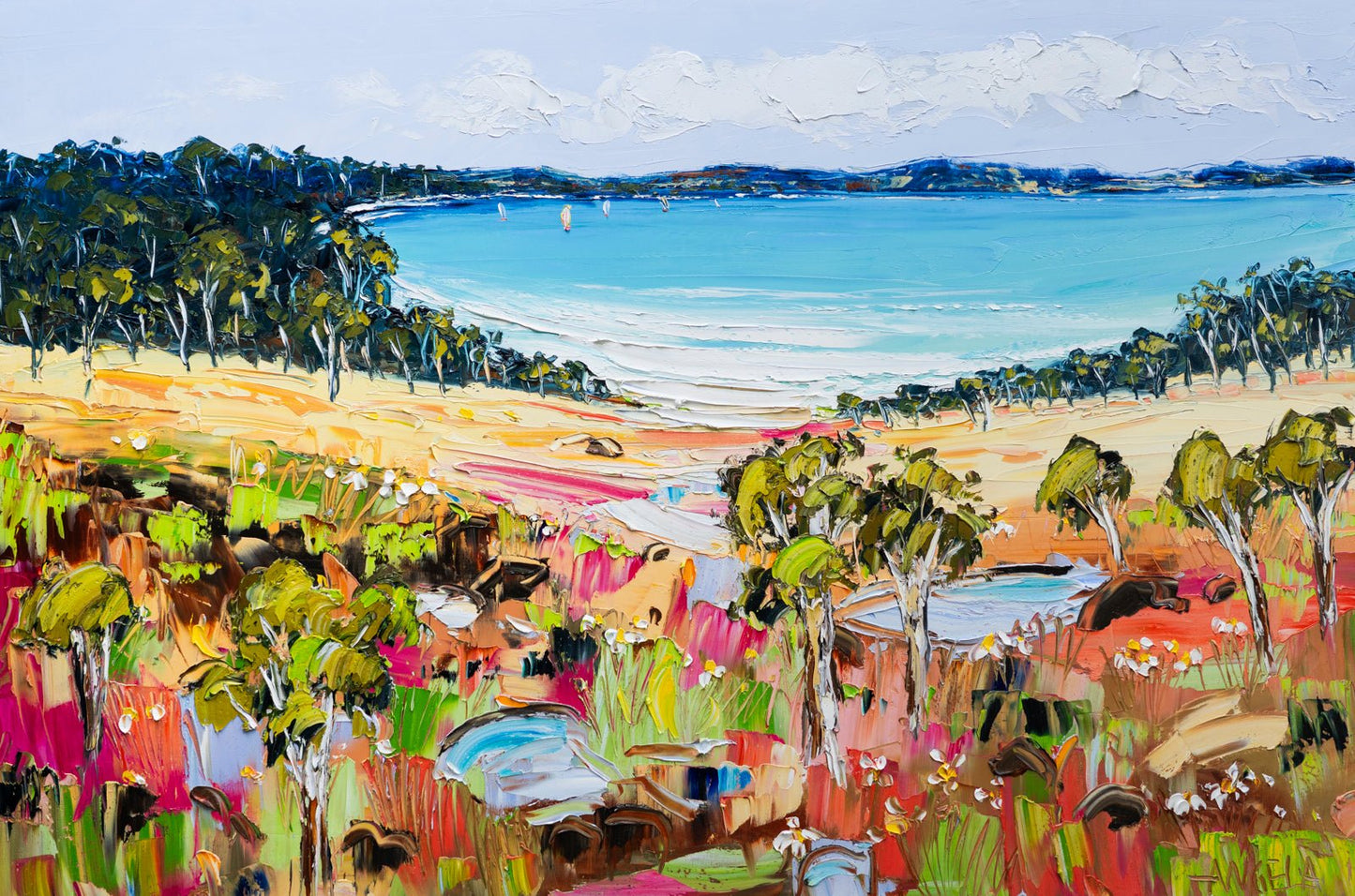 Ocean’s Lullaby - Gold Coast Gallery Of ArtAngela Hawkey