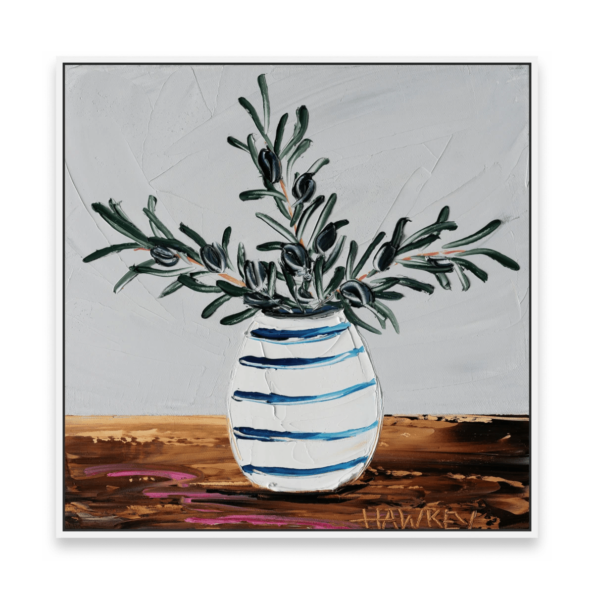 Olive Branches 15 - Fine Art Print - Gold Coast Gallery Of ArtAngela Hawkey
