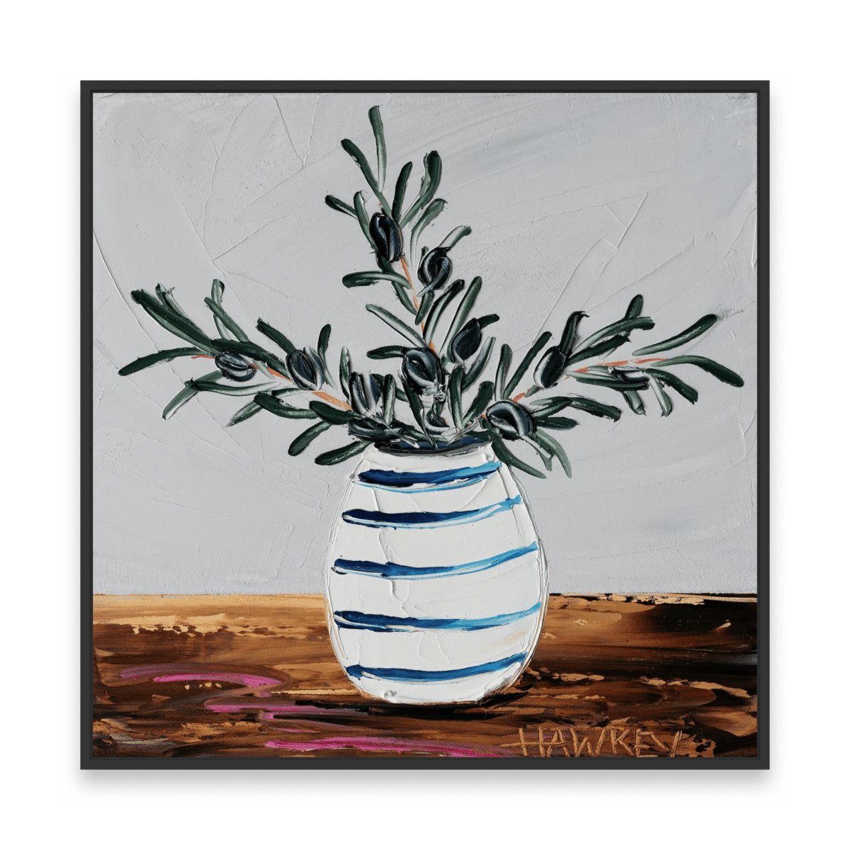 Olive Branches 15 - Fine Art Print - Gold Coast Gallery Of ArtAngela Hawkey