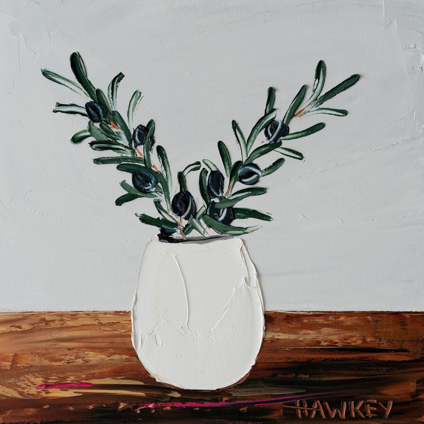 Olive Branches 16 - Fine Art Print - Gold Coast Gallery Of ArtAngela Hawkey
