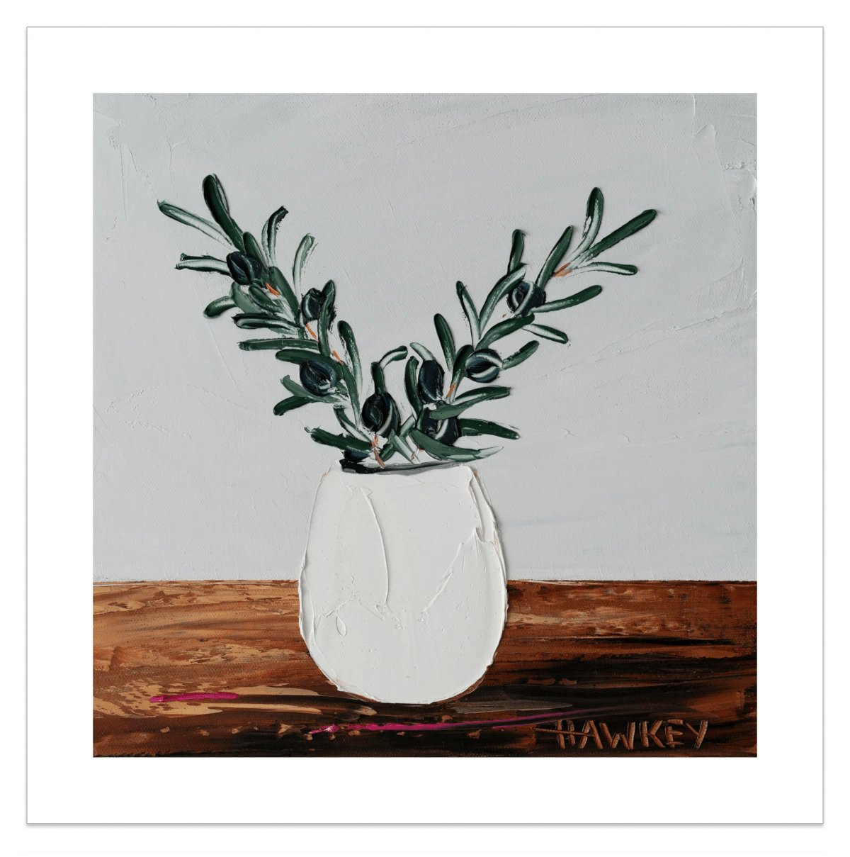 Olive Branches 16 - Fine Art Print - Gold Coast Gallery Of ArtAngela Hawkey