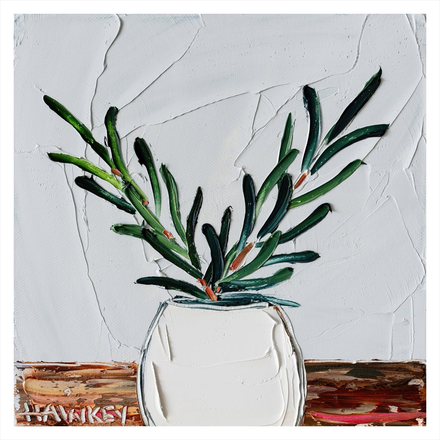 Olive Twigs 2 - Fine Art Print - Gold Coast Gallery Of ArtAngela Hawkey