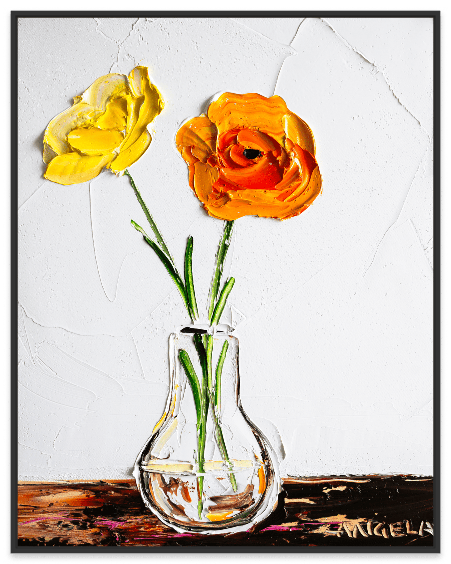 Orange Poppy - Fine Art Print - Gold Coast Gallery Of ArtAngela Hawkey