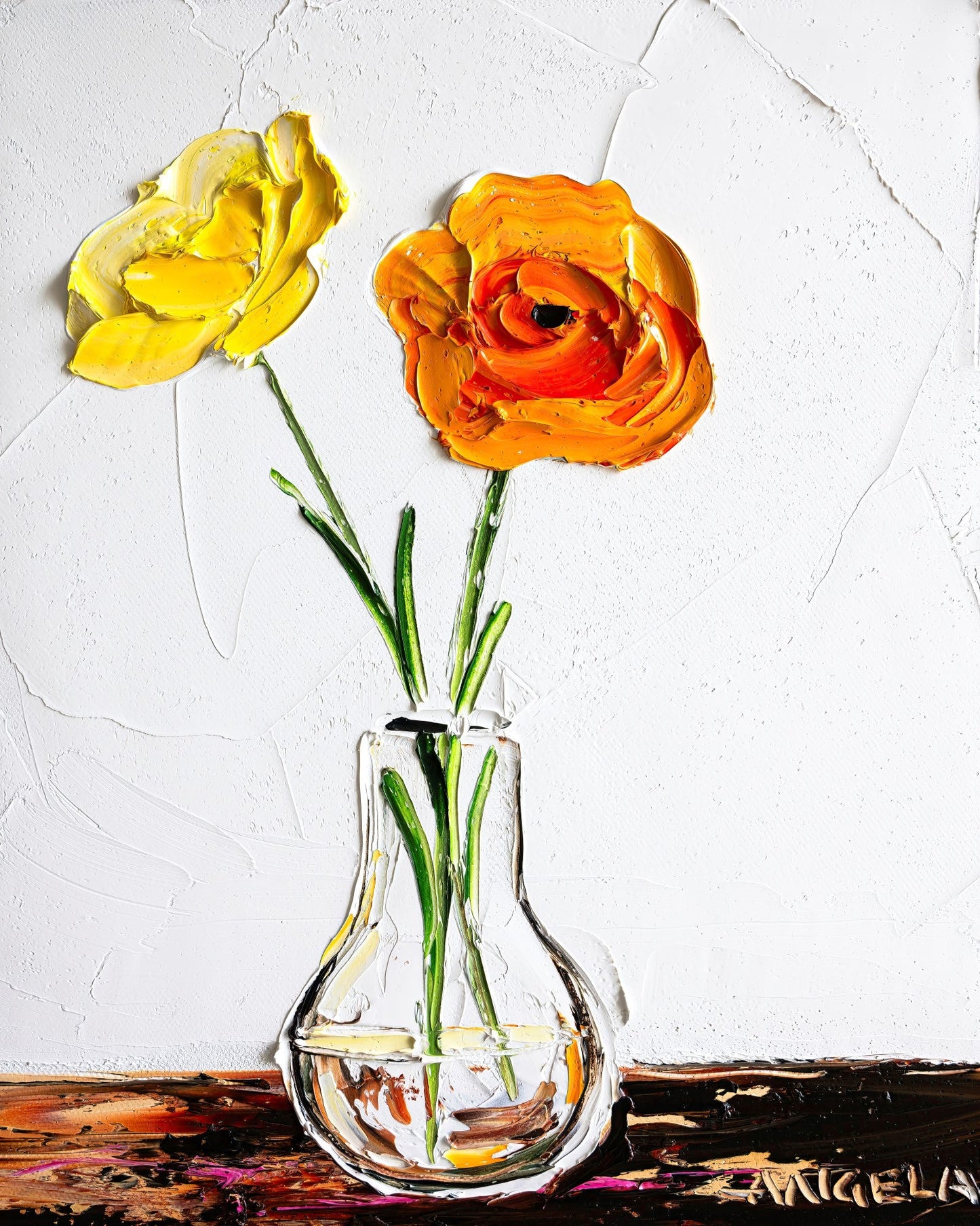 Orange Poppy - Fine Art Print - Gold Coast Gallery Of ArtAngela Hawkey