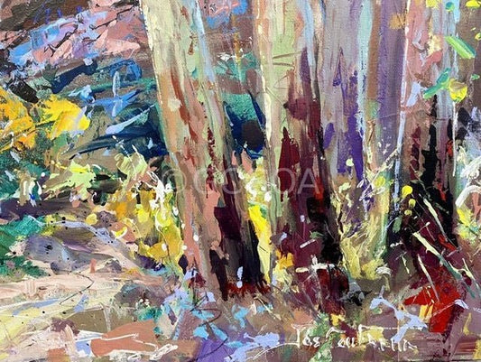 Ormiston Gorge 5 - Original Art - Gold Coast Gallery Of ArtJos Coufreur