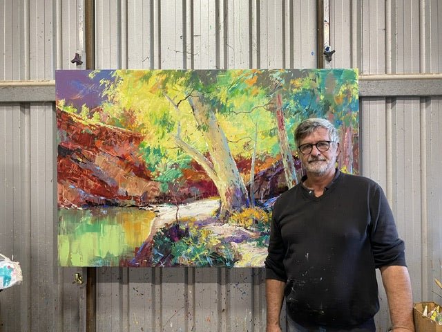 Ormiston Gorge 5 - Original Art - Gold Coast Gallery Of ArtJos Coufreur