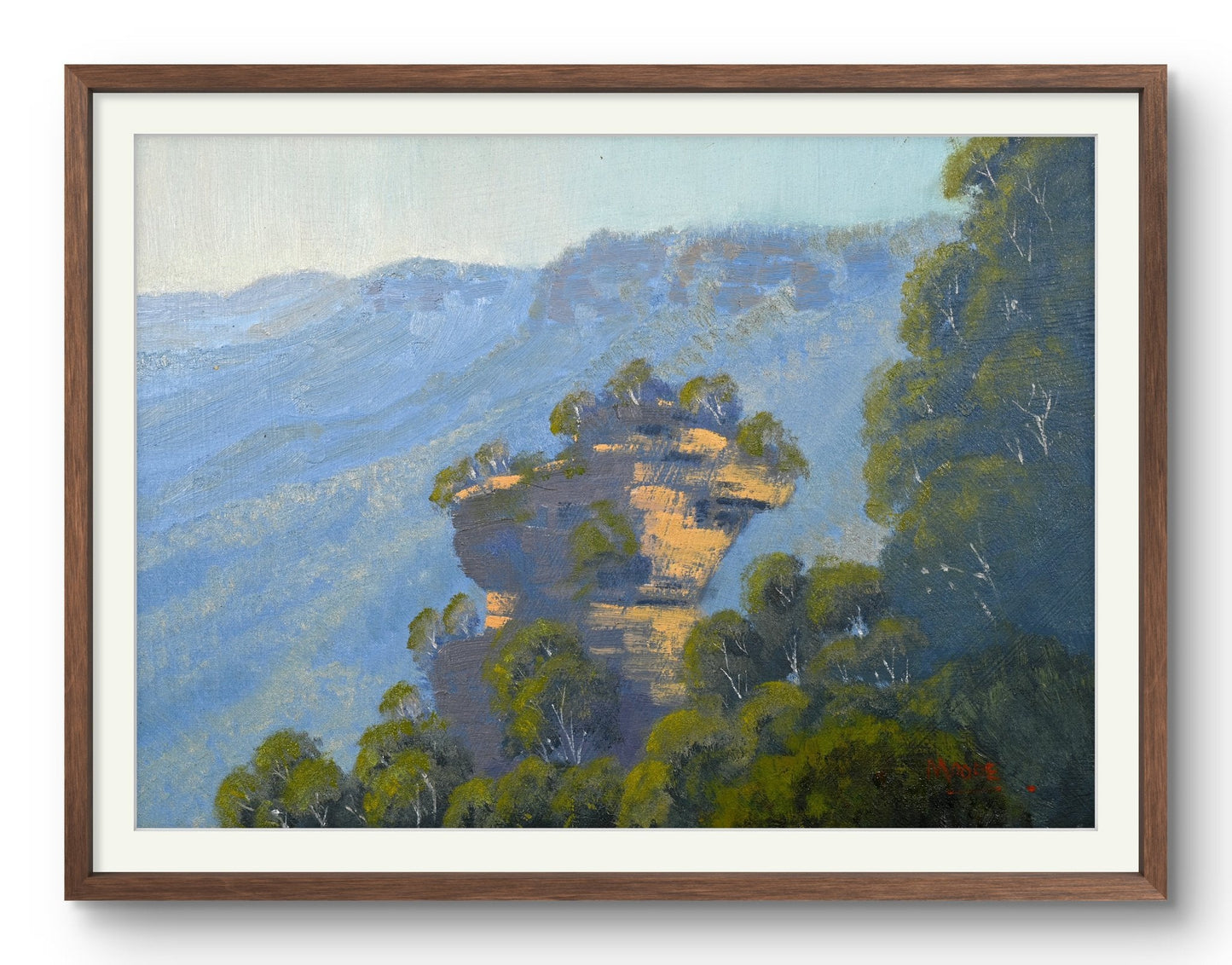 Orphan Rock Blue Mountains - Gold Coast Gallery Of ArtRod Moore