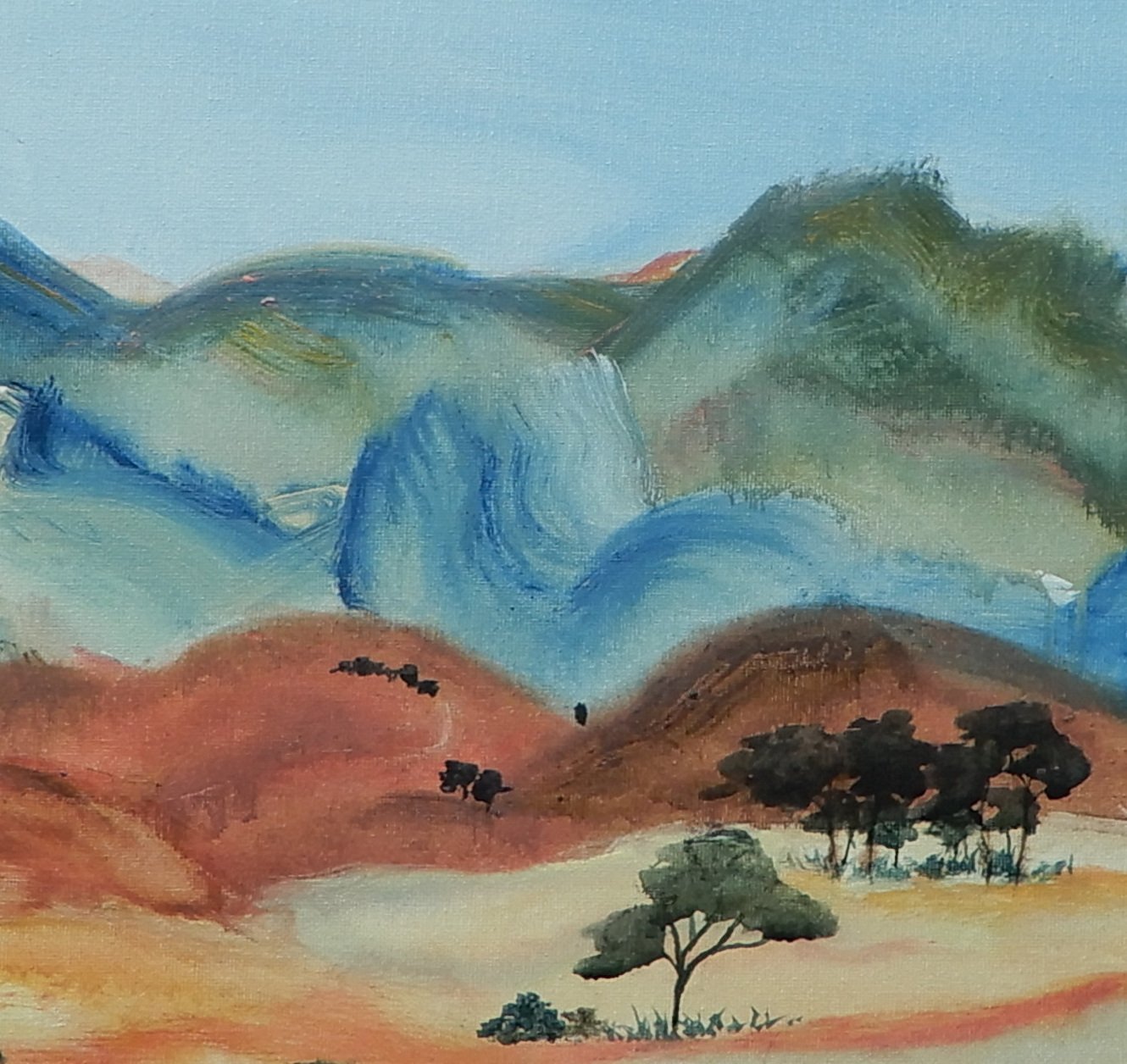 Out Flinders Way - Original Art - Gold Coast Gallery Of ArtDoodie Herman