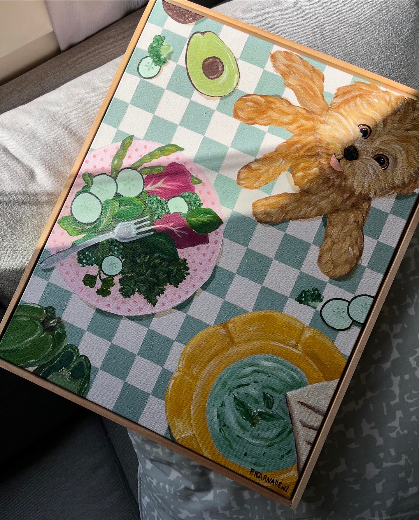 Paleo Diet - Original Art - Gold Coast Gallery Of ArtFika Karnadewi