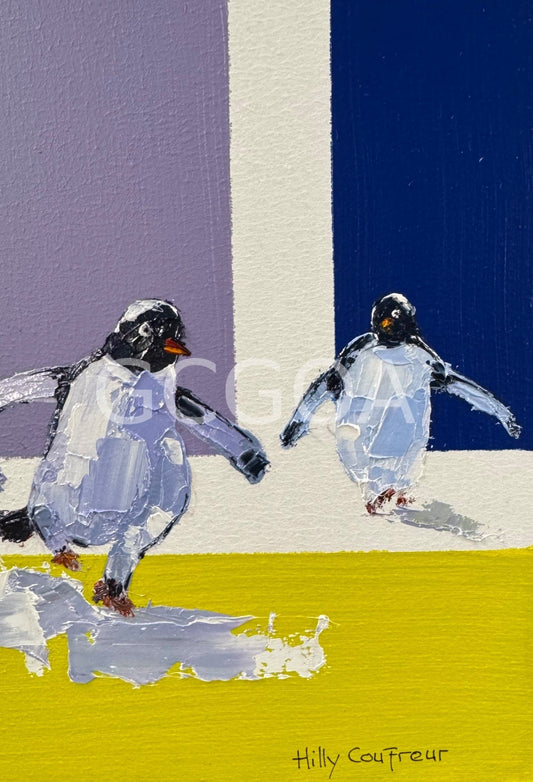Penguin Parade 2 - Gold Coast Gallery Of ArtHilly Coufreur