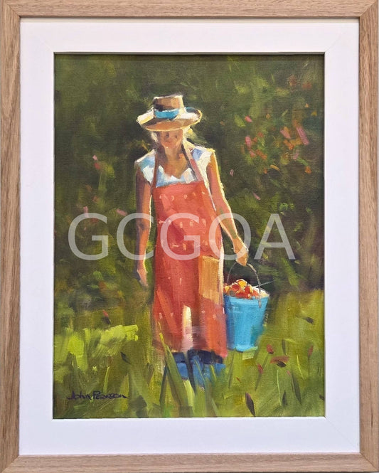 PICKING FRUIT - Gold Coast Gallery Of ArtJohn G Pearson