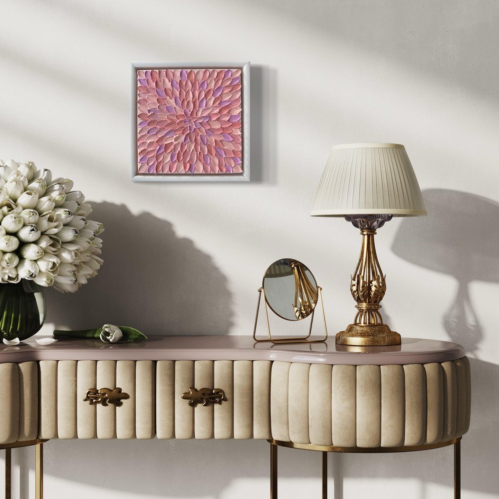Pink Heartbeat - Original Art - Gold Coast Gallery Of ArtGuzaliya Xavier