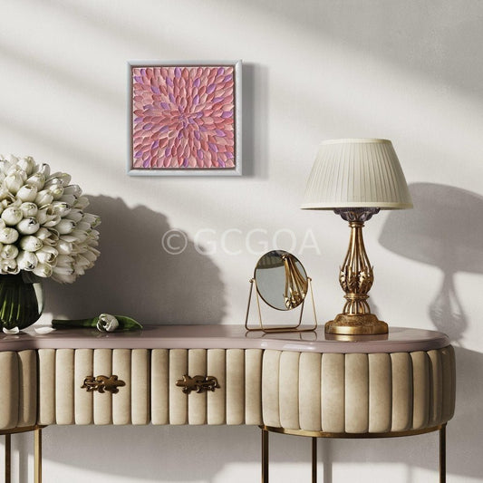 Pink Heartbeat - Original Art - Gold Coast Gallery Of ArtGuzaliya Xavier