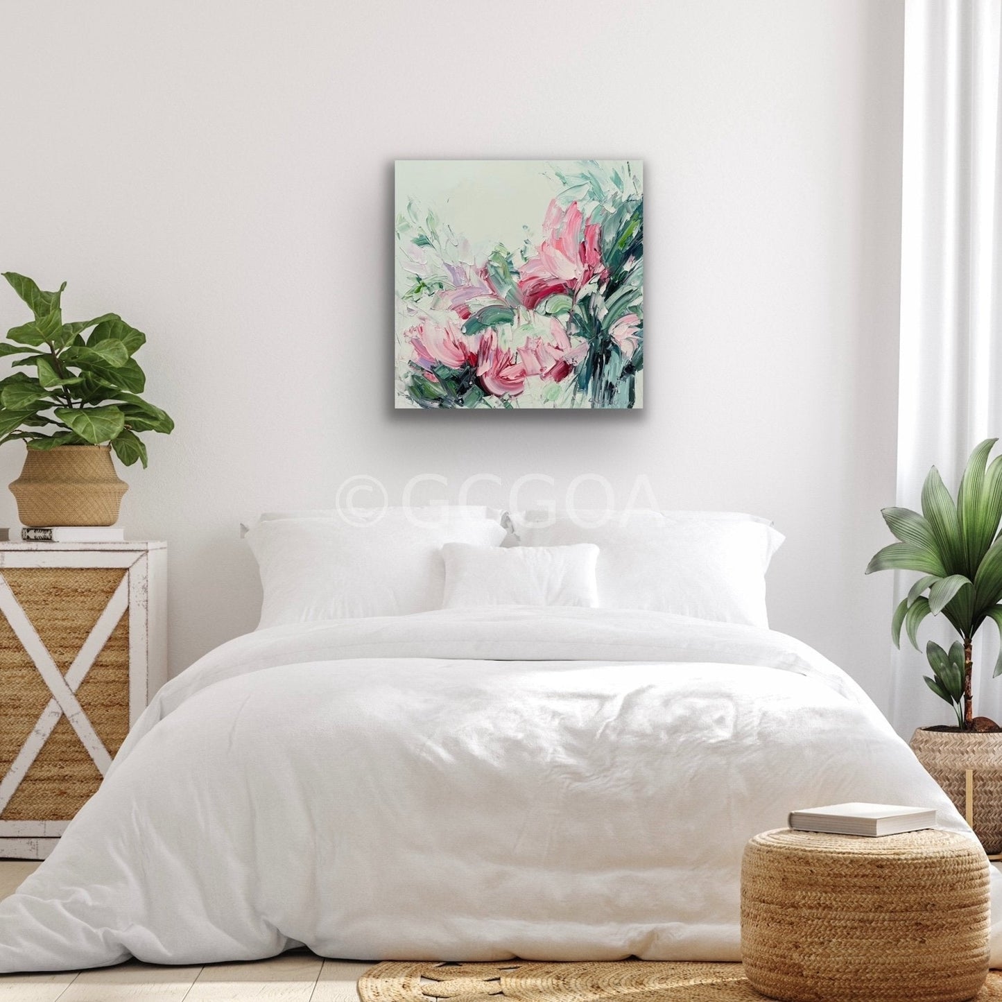 Pink magnolia No 9, - Gold Coast Gallery Of ArtLiliana Gigovic