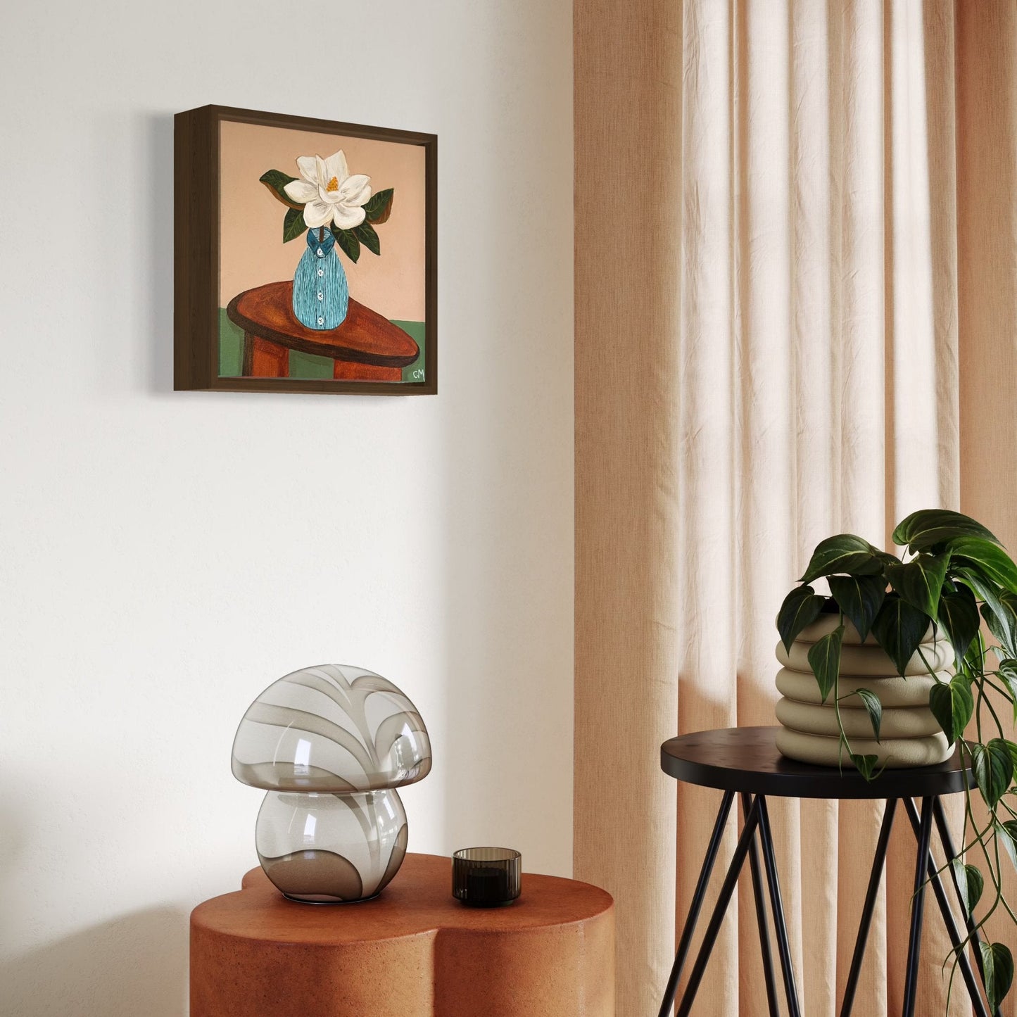 Pinstripe Magnolia - Gold Coast Gallery Of ArtCath Michael