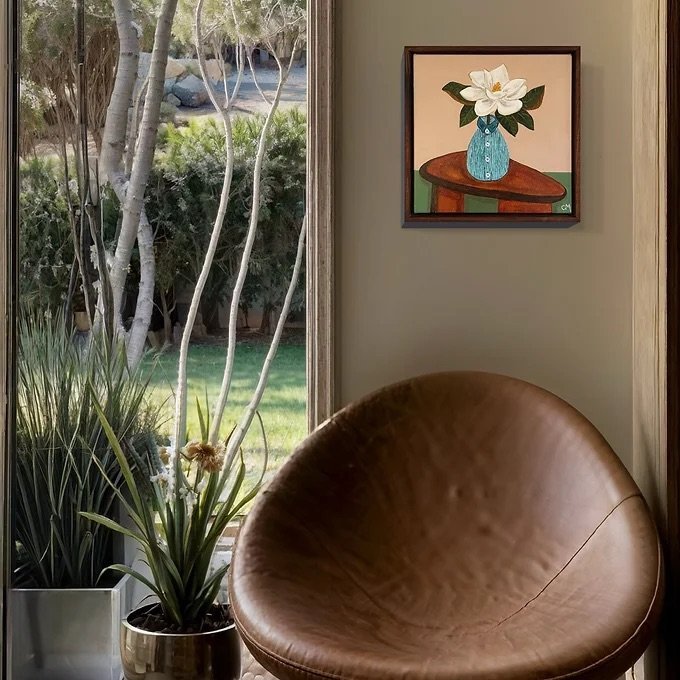 Pinstripe Magnolia - Gold Coast Gallery Of ArtCath Michael