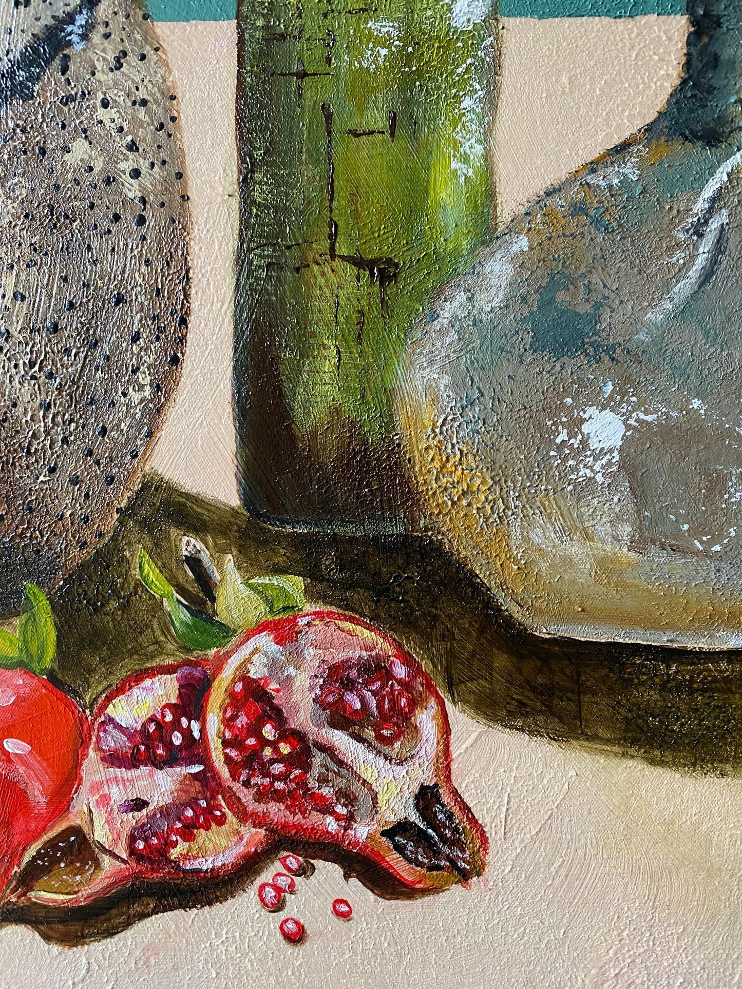 Pomegranates and Gum Nuts - Gold Coast Gallery Of ArtWendy Peters