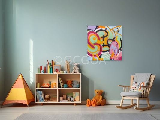 Pool Party - Original Art - Gold Coast Gallery Of ArtKai-doe