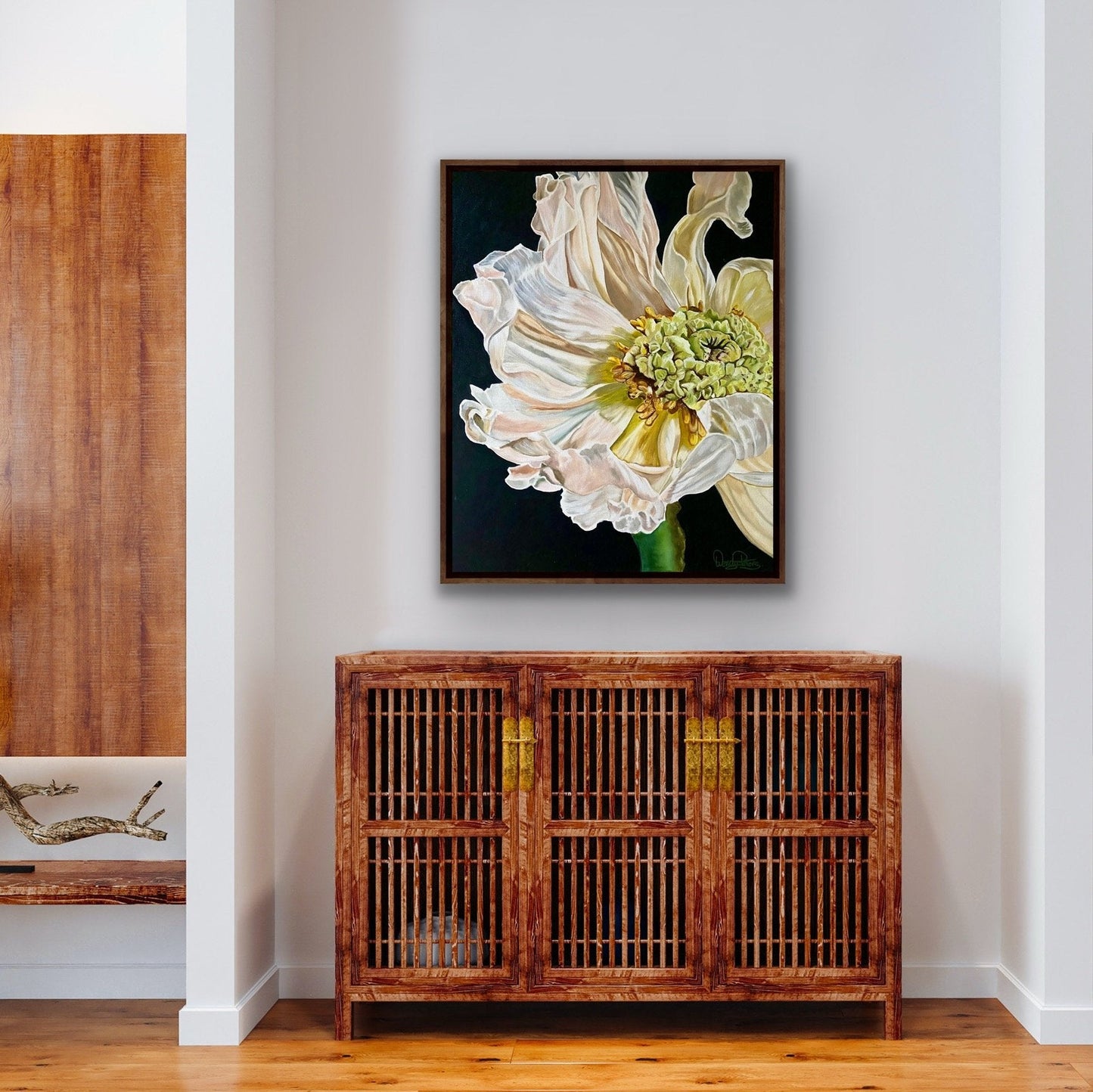Poppies Heart - Original Art - Gold Coast Gallery Of ArtWendy Peters