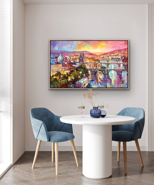 Prague City - Original Art - Gold Coast Gallery Of ArtJos Coufreur
