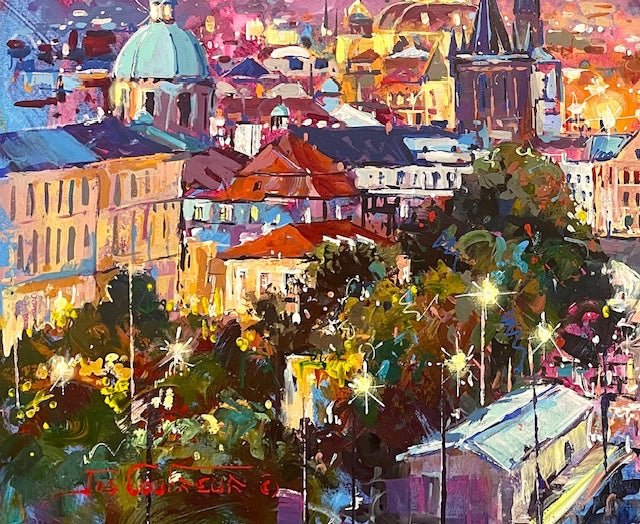 Prague City - Original Art - Gold Coast Gallery Of ArtJos Coufreur