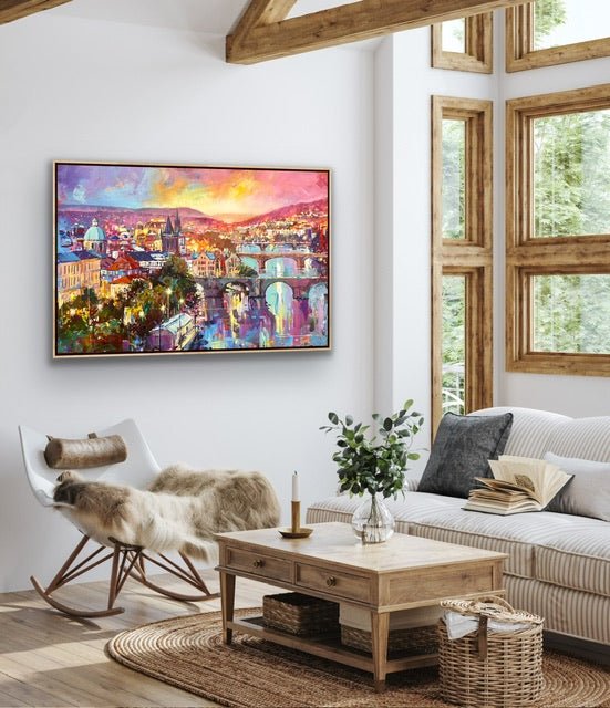 Prague City - Original Art - Gold Coast Gallery Of ArtJos Coufreur