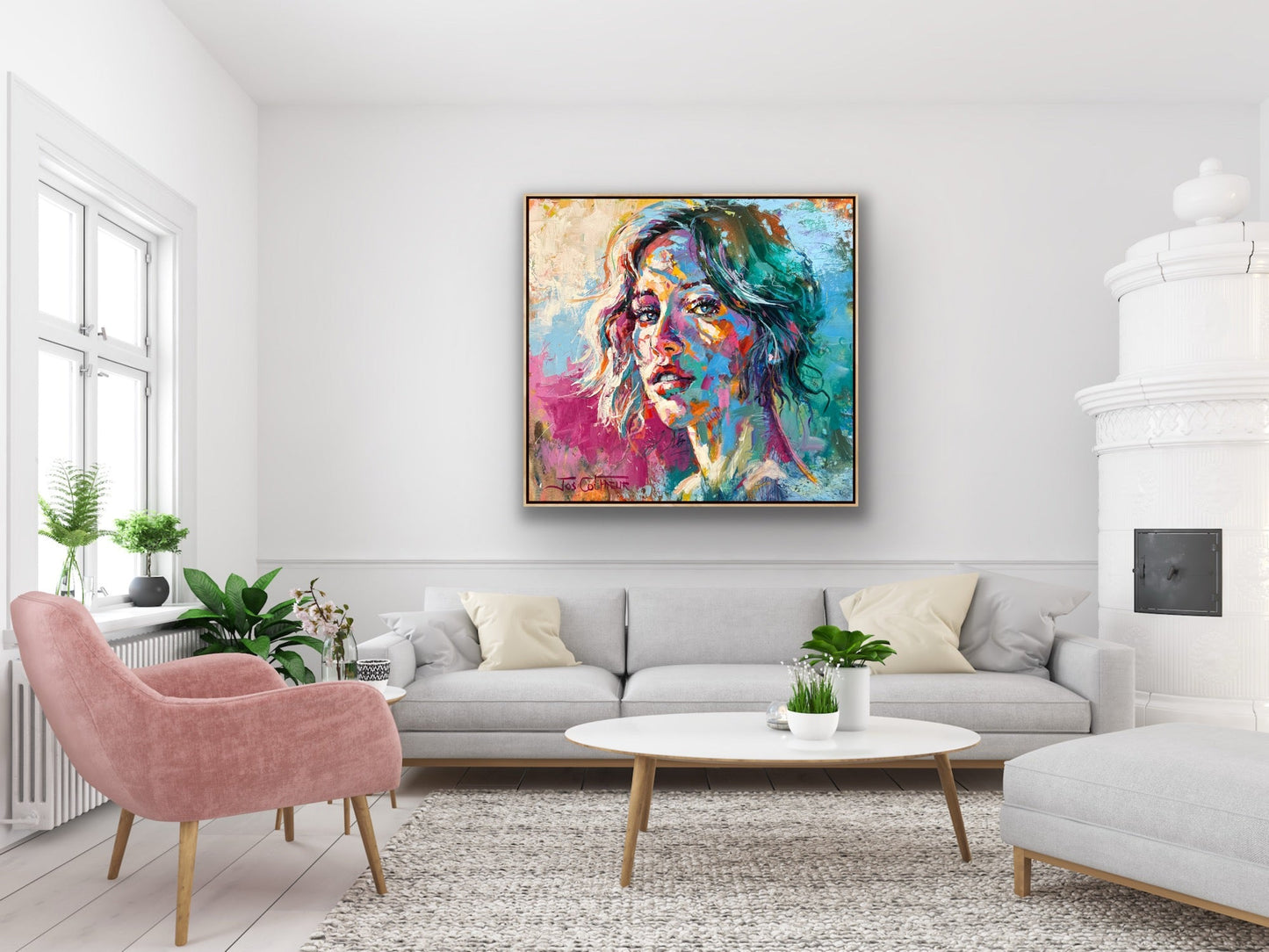 Presence - Soft Intensity - Gold Coast Gallery Of ArtJos Coufreur