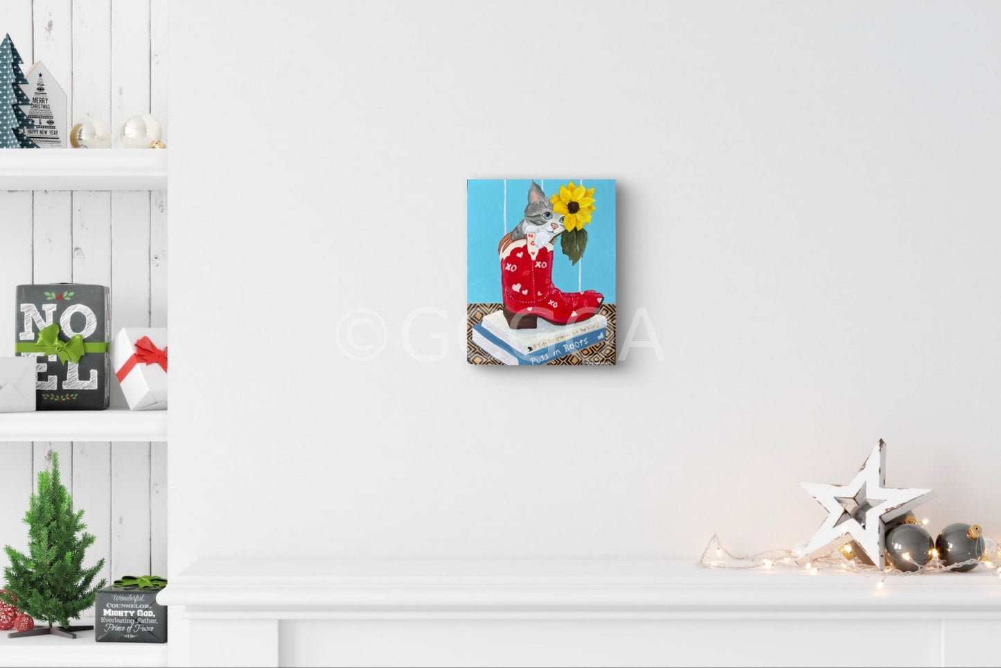 Puss in Boots - Original Art - Gold Coast Gallery Of ArtFika Karnadewi