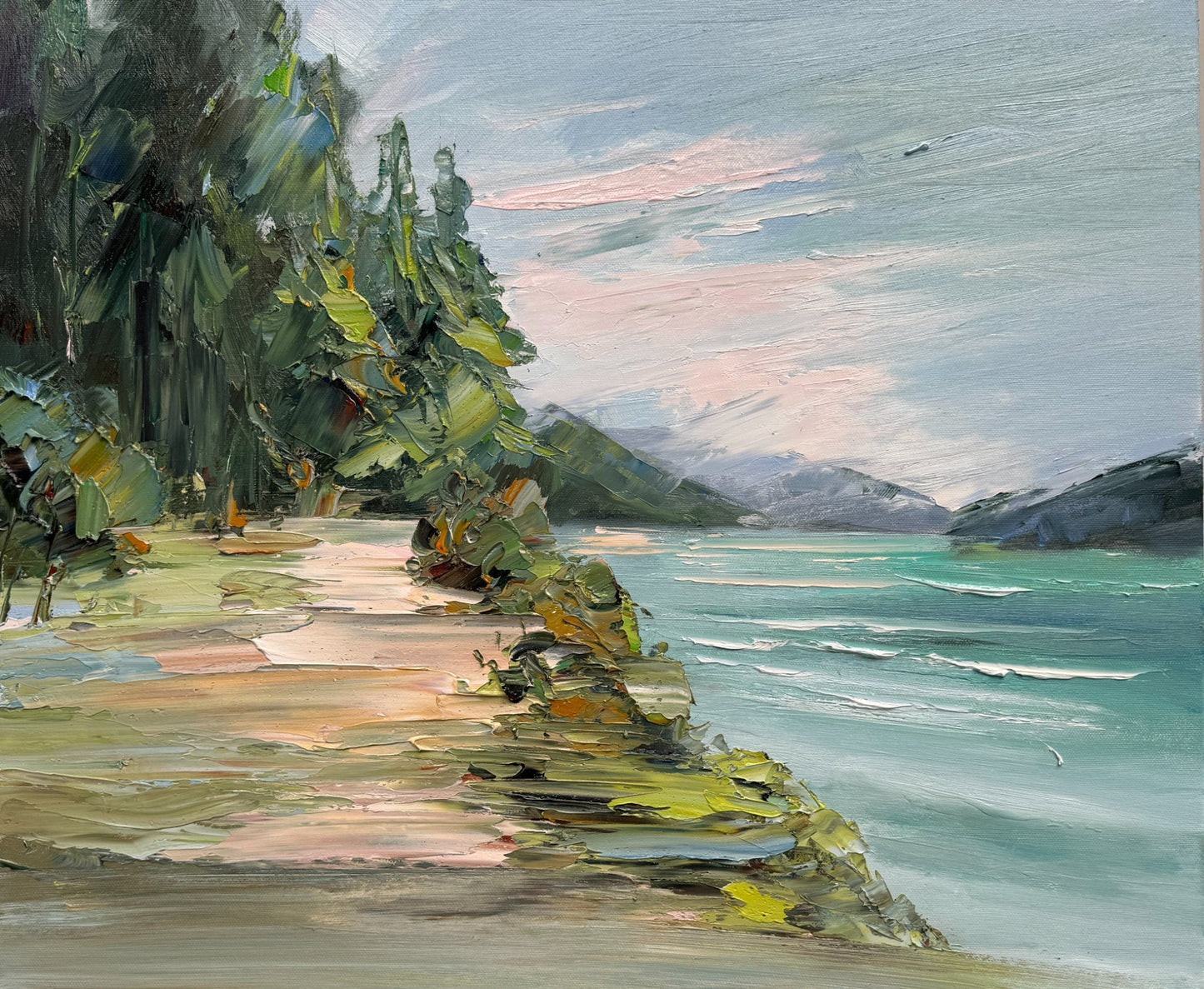Queenstown gardens No 5 - Original Art - Gold Coast Gallery Of ArtLiliana Gigovic