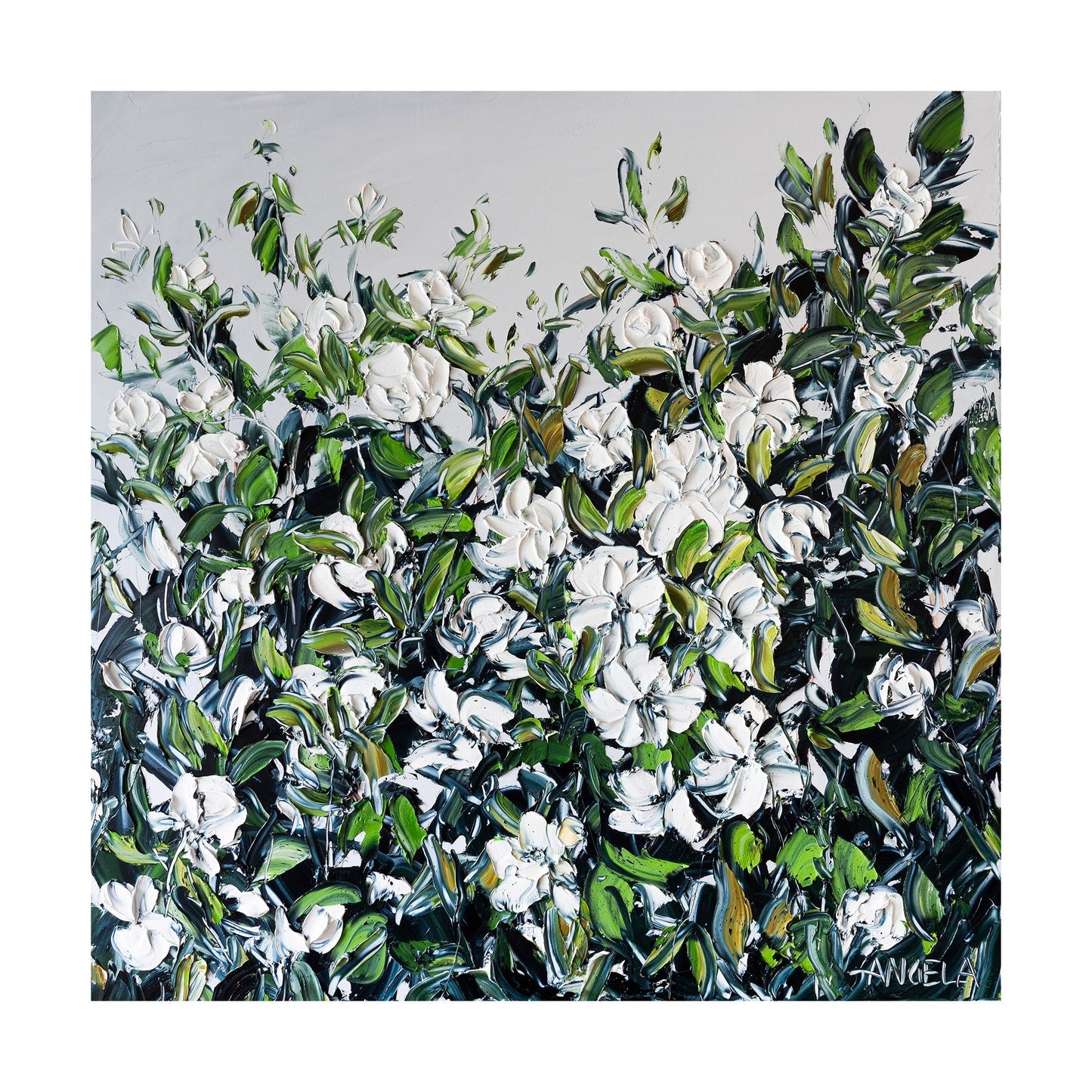 Rain Over The Roses - Fine Art Print - Gold Coast Gallery Of ArtAngela Hawkey