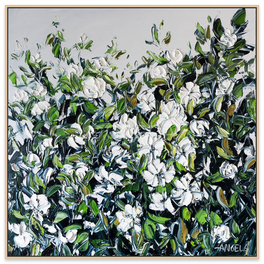 Rain Over The Roses - Original Art - Gold Coast Gallery Of ArtAngela Hawkey