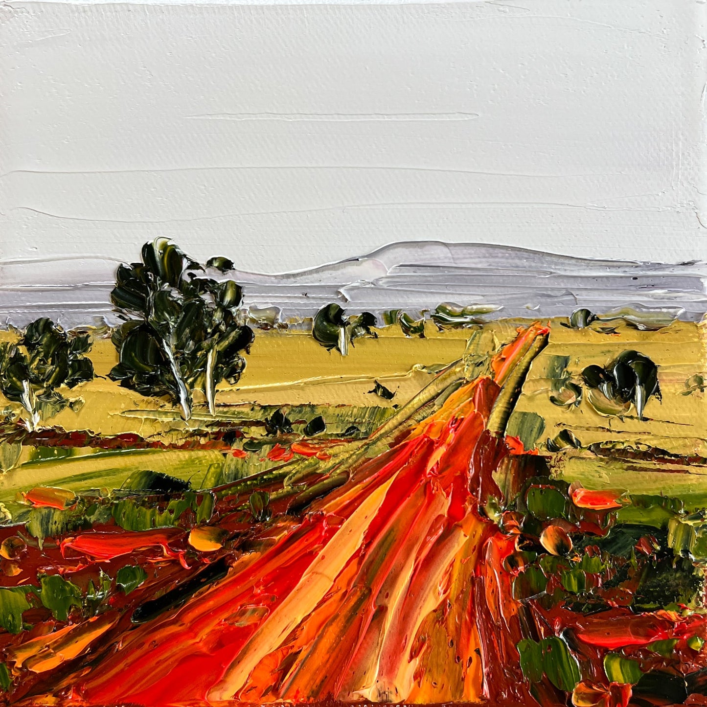 Red Earth Road - Mini - Gold Coast Gallery Of ArtAngela Hawkey