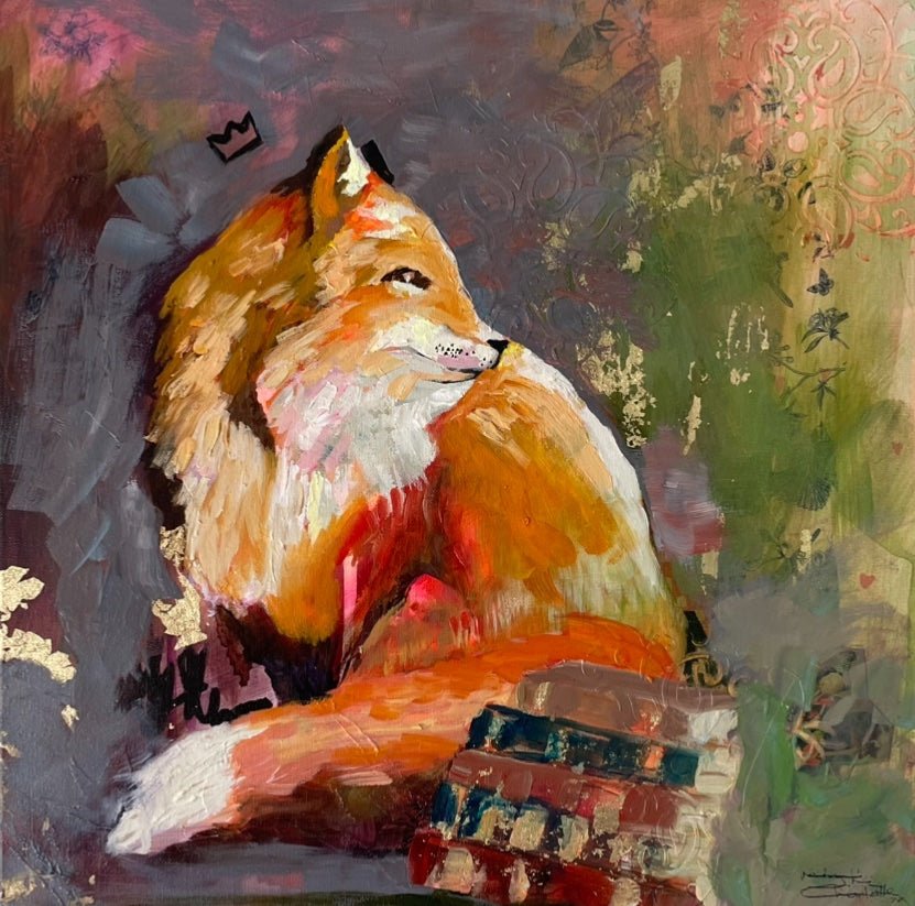 Red Fox Wisdom - Gold Coast Gallery Of ArtNatasha Charlotte