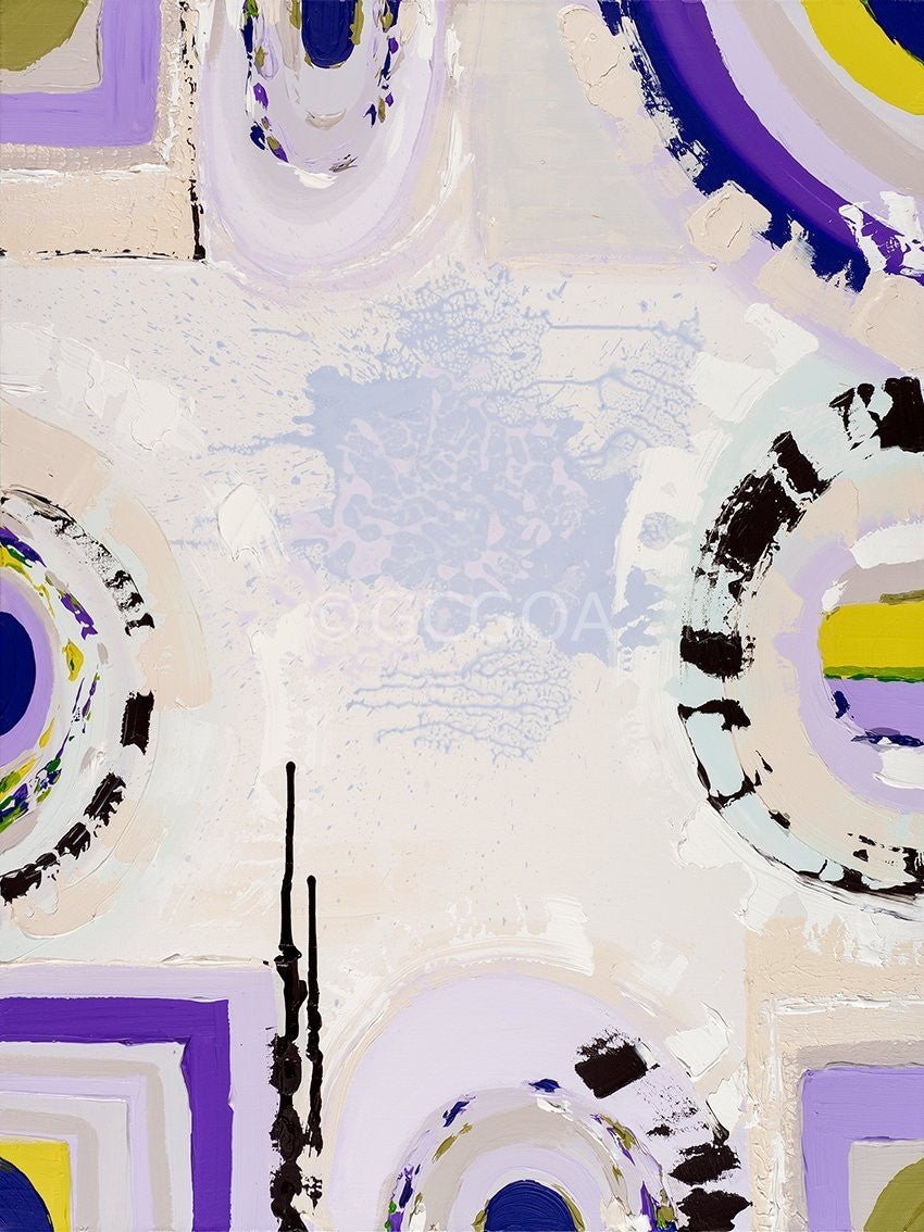 Red Hill Lavender Farm - Original Art - Gold Coast Gallery Of ArtAni Ipradjian