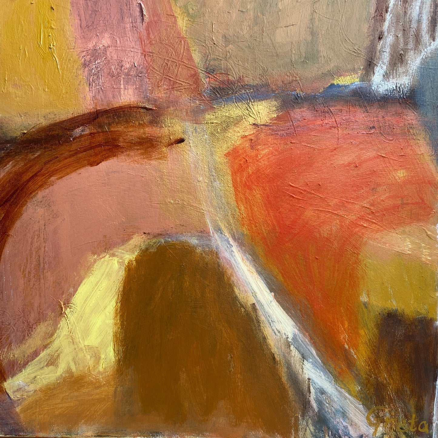Rhythm Of The Mob - Original Art - Gold Coast Gallery Of ArtGreta Hounslow